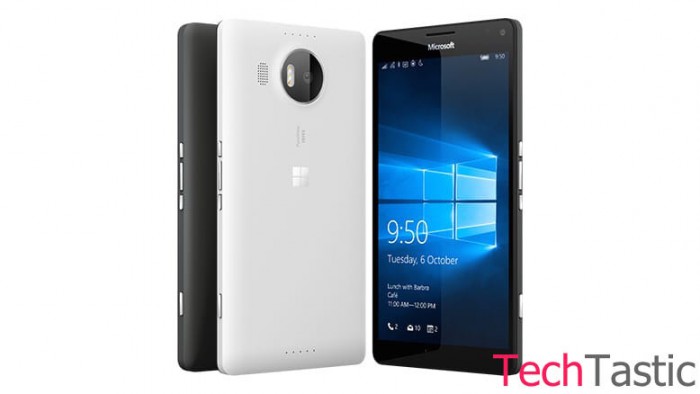 Lumia 950 XL vuotokuvassa