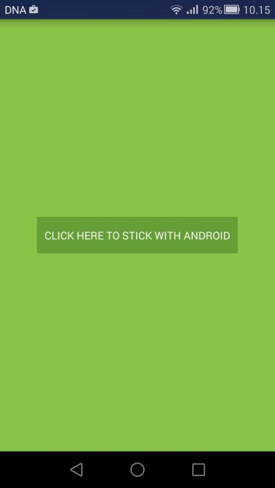 Stick with Android