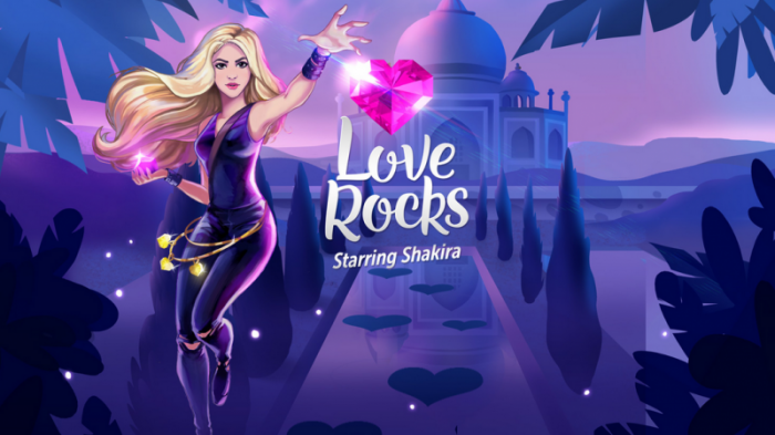 Rovio Love Rocks Shakira