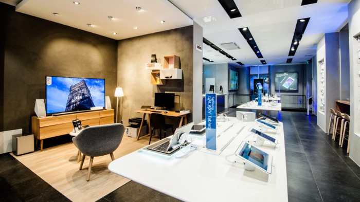 Kuva Samsungin Turun Experience Storesta