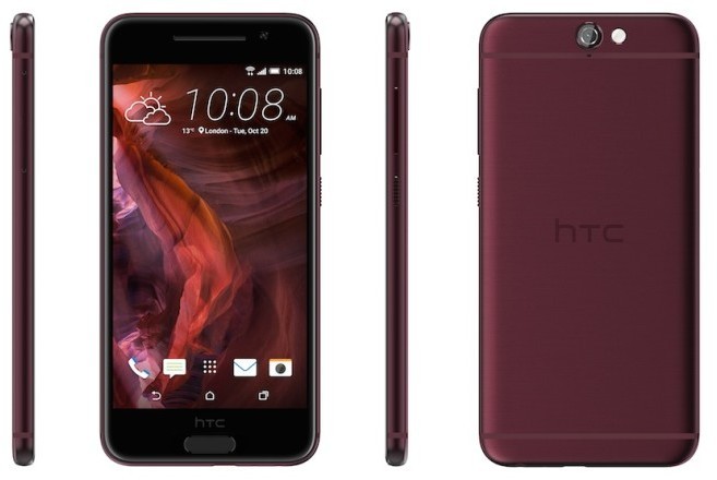 HTC One A9 viininpunainen