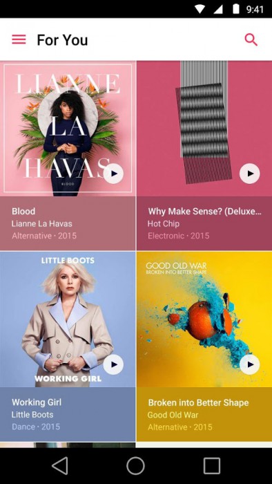 Apple Music Androidilla