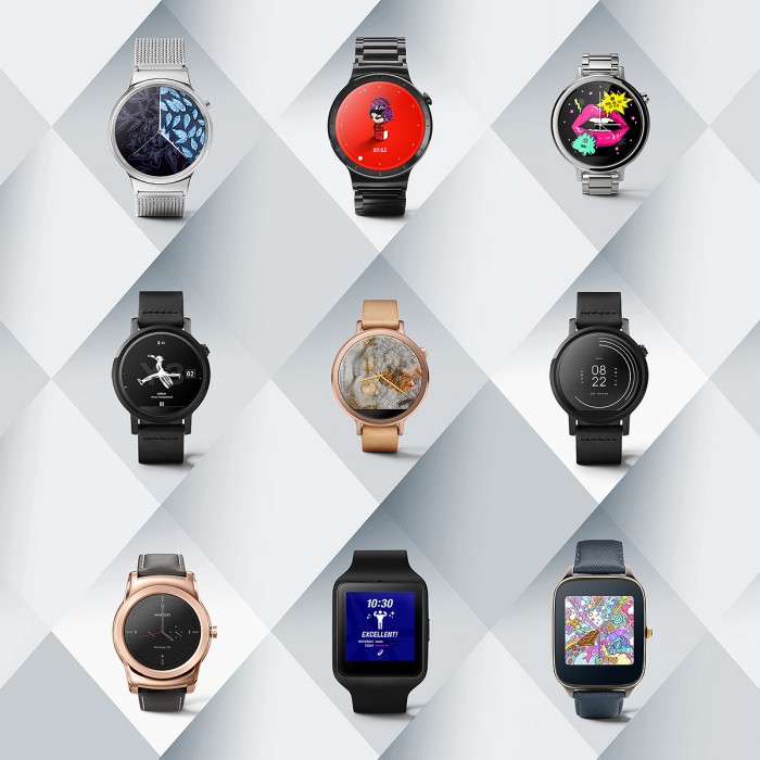 Uudet Android Wear -kellotaulut