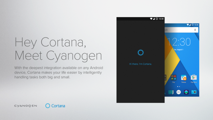 Cyanogen-laitteet saavat Cortanalta erityistä rakkautta