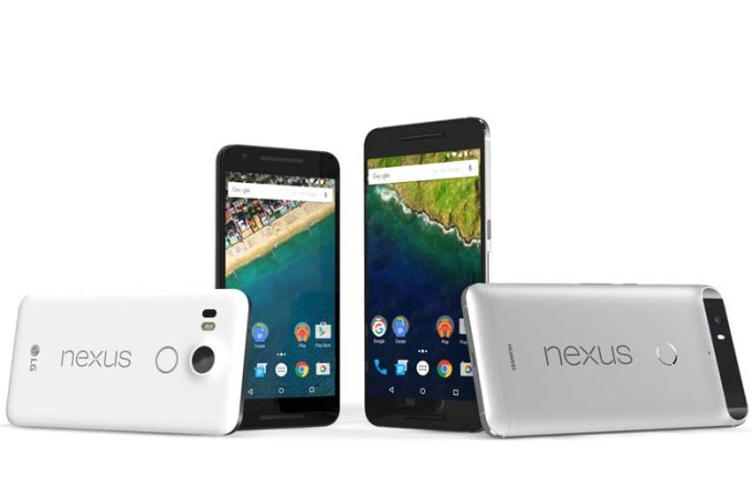 Nexus 5X ja Nexus 6P