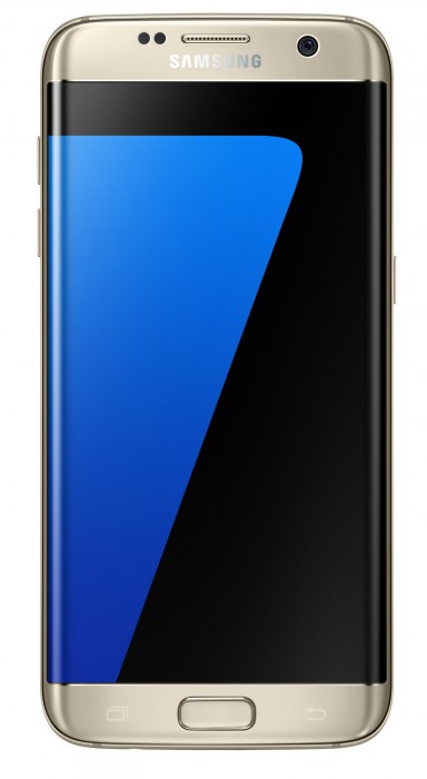 Galaxy S7 edge kultaisena