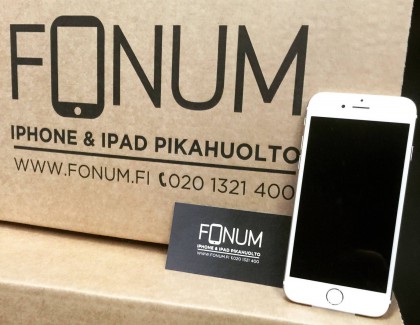 Fonum on keskittynyt ensisijaisesti iPhone- ja iPad-korjauksiin