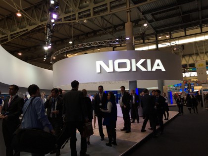 Nokian osasto MWC:ssä 2016.