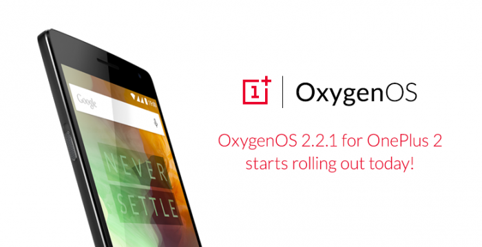 OxygenOS päivittyi OnePlus 2:lla.