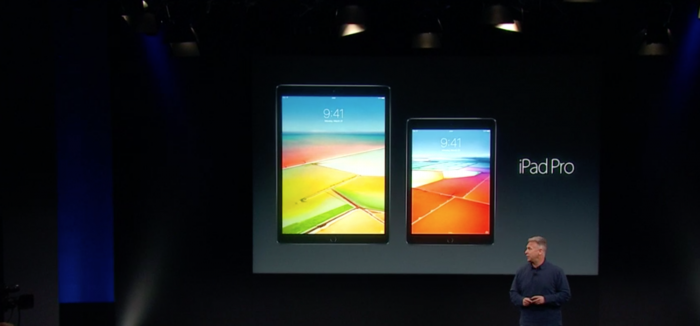 12,9 tuuman iPad Pro sai 9,7-tuumaisen iPad Pron kaveriksi.