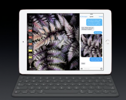 9,7 tuuman iPad Prokin saa oman Smart Keyboardinsa ja tukee Apple Penciliä.