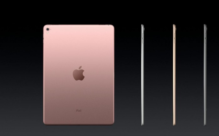 9,7 tuuman iPad Pron saa myös ruusukultaisena.
