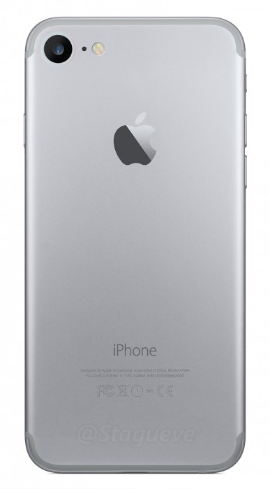 Onko iPhone 7 takaa tämän näköinen? Toistaiseksi huhujen parhaan näkemyksen mukaan on.