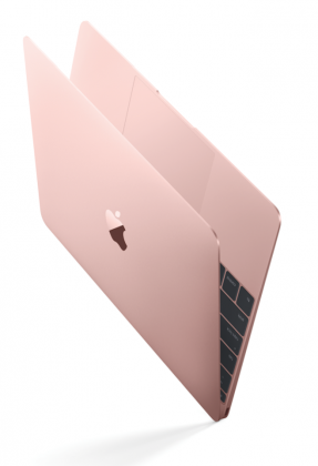 Applen MacBookin on keväästä asti saanut myös ruusukultaisena.