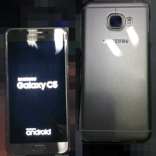 Vuotokuvassa Samsung Galaxy C5
