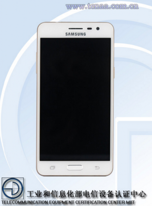 Samsung Galaxy J3 (2017) TENAAn kuvassa edestä.
