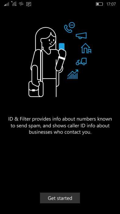 Windows 10 Mobile ID & Filter