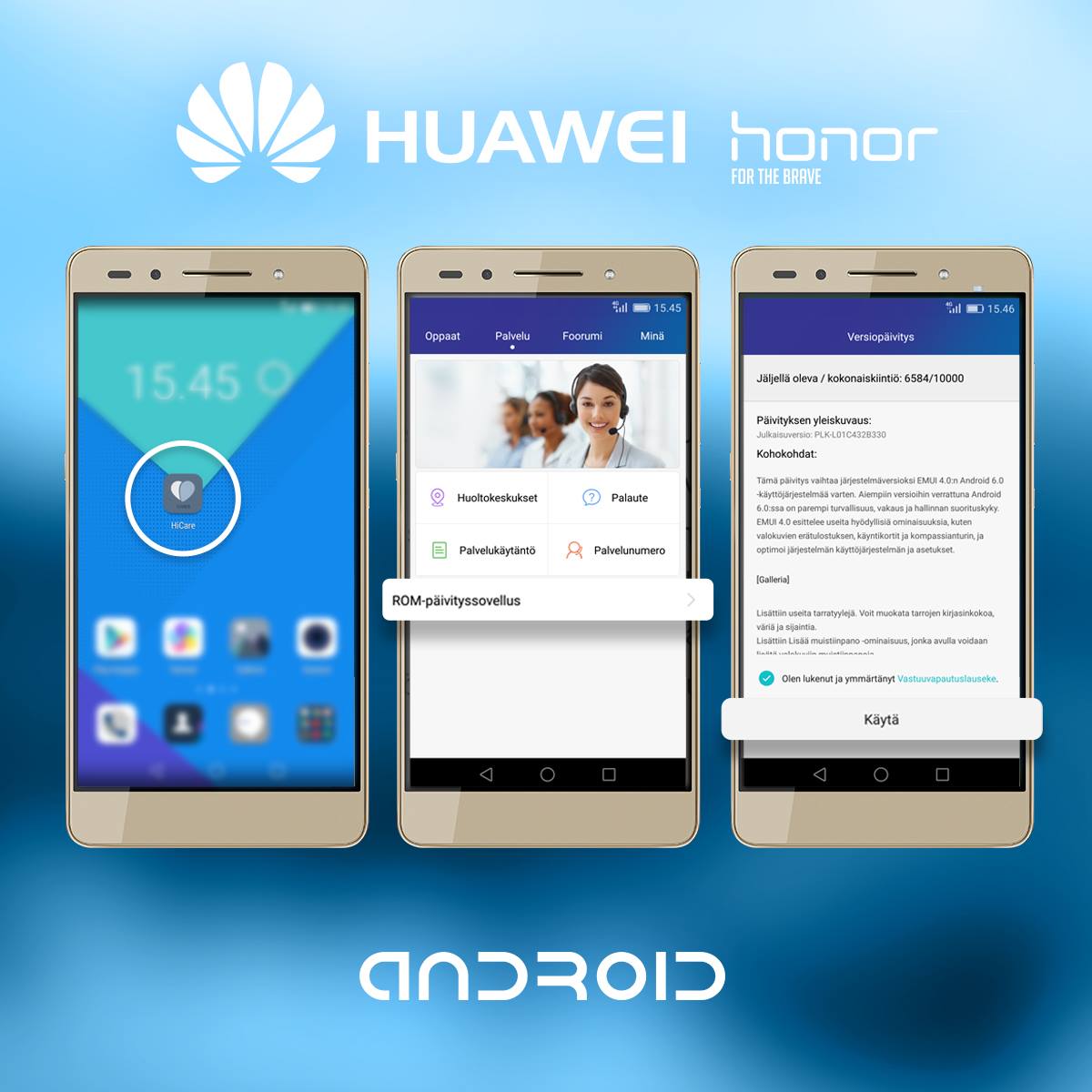Huawei Android 6.0 HiCare