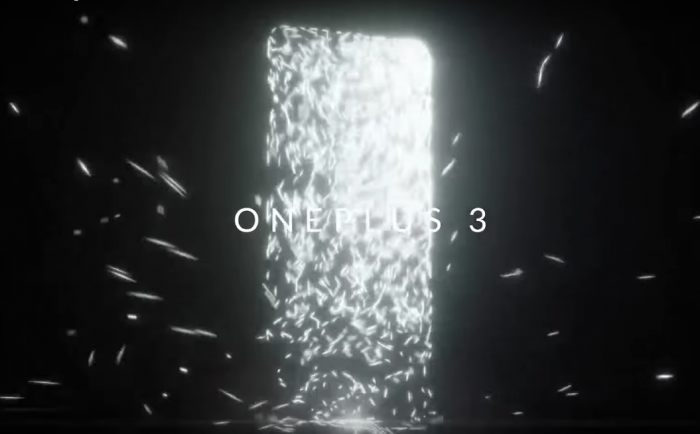OnePlus 3 teaser