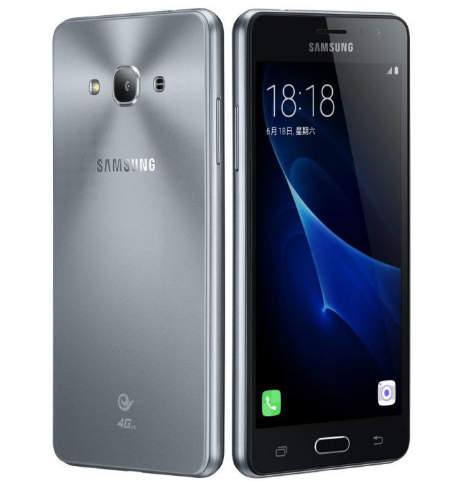 Samsung Galaxy J3 Pro harmaana.