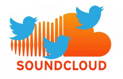 SoundCloud + Twitter.