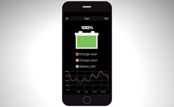 Battery Sense -sovellus kertoo tietoja akun varaustilasta.
