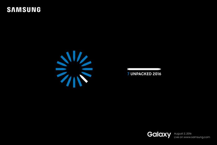 Samsung Galaxy Note7 unpacked