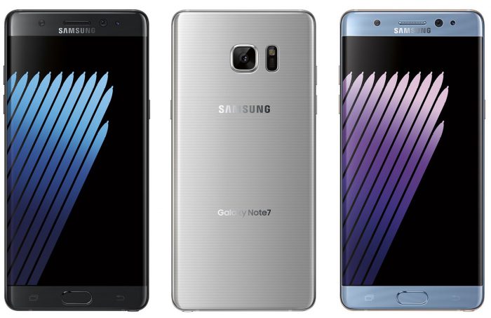 Samsung Galaxy Note7, Evan Blassin julkaisemassa vuotaneessa lehdistäkuvassa.