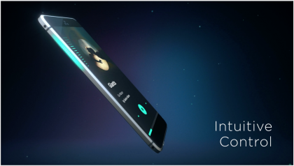 HTC:n konseptivideo on esitellyt Ocean-puhelimeen kosketustunnistusta puhelimen sivureunoille.