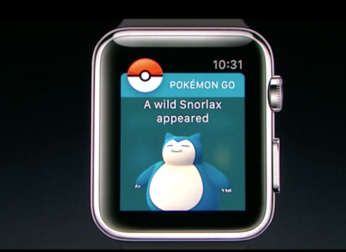 Pokémon GO Apple Watchille.