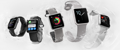 Apple Watch Series 2 -versioita.