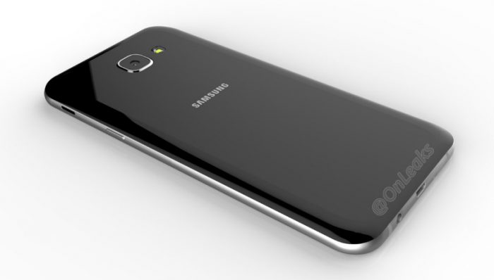 Galaxy A8 (2016) on lasipintainen, kertovat OnLeaksin vuotamat kuvat.
