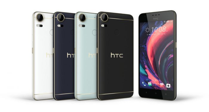 HTC Desire 10 Pro.