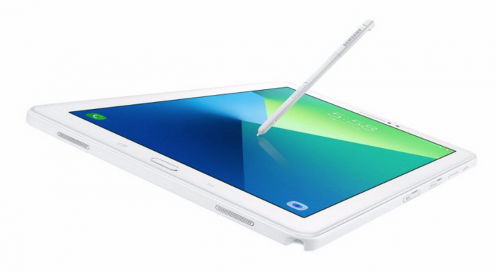 Samsung Galaxy Tab A (2016) S Penillä tulee myös valkoisena värivaihtoehtona.