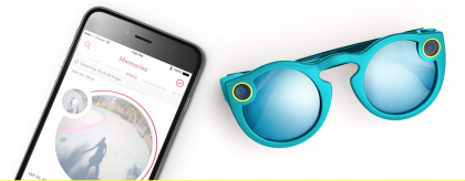 Snap on esitellyt Snapchatin rinnalle Spectacles-lasit. Snap yrittää maalata itsestään uuden kuvan kamerayhtiönä.