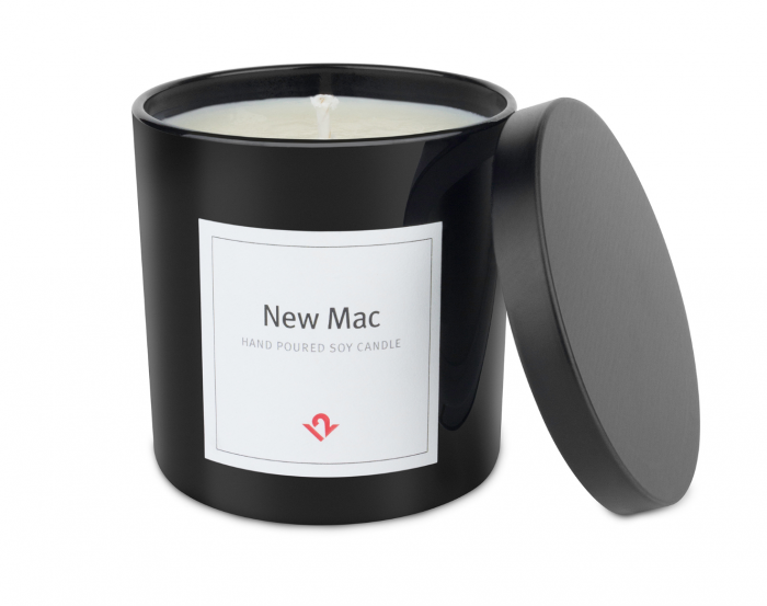 New Mac Soy Candle.