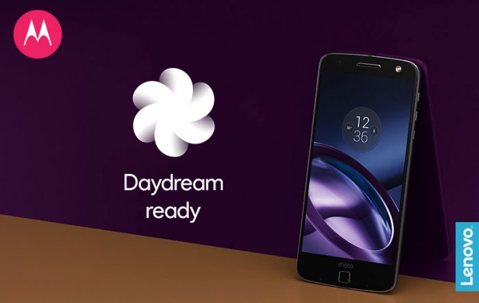 Moto Z Android Nougat Daydream