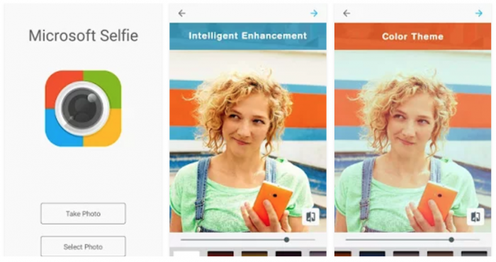 Microsoft Selfie Androidille.