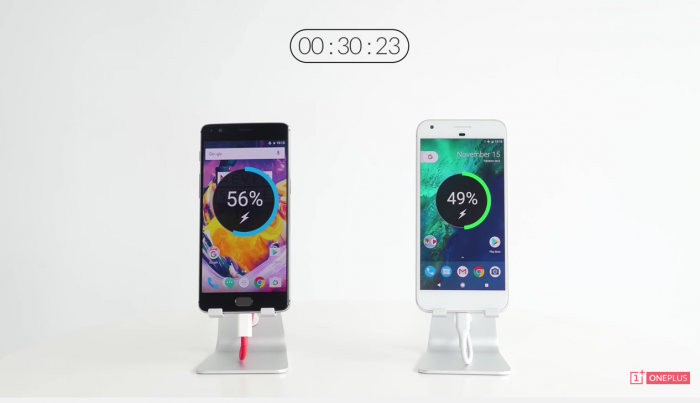OnePlus 3T vs. Google Pixel XL.