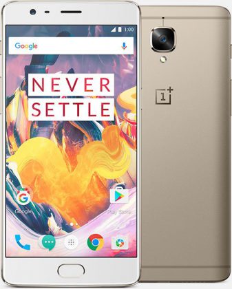 OnePlus 3T Soft Gold.