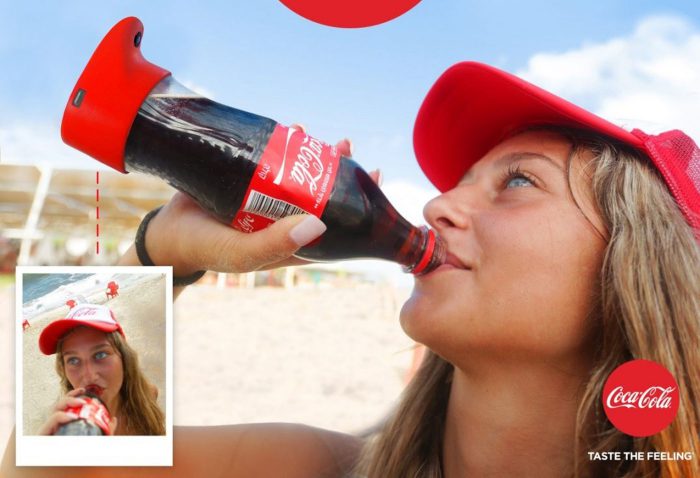 Coca-Cola selfie