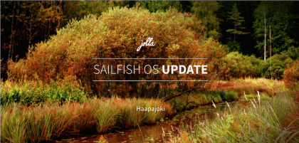 Uusin Sailfish-päivitys on nimeltään Haapajoki.