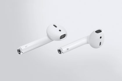 Applen AirPods-kuulokkeet.