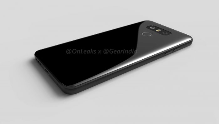 LG G6:n design renderöidyssä aiemmin julkaistussa kuvassa.