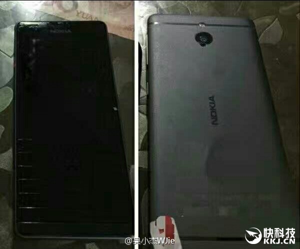 Väitetty kiinalaisperäinen kuva tulevasta Nokia-huippupuhelimesta.
