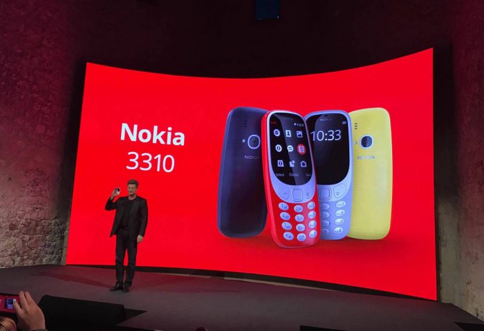 Nokia 3310 nousi Barcelonan mobiilimessujen yleisimmäksi puheenaiheeksi pari vuotta sitten.