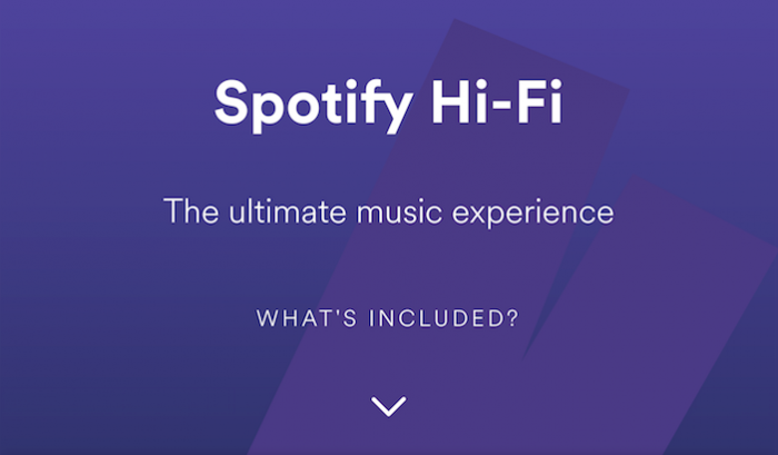 Spotify Hi Fi