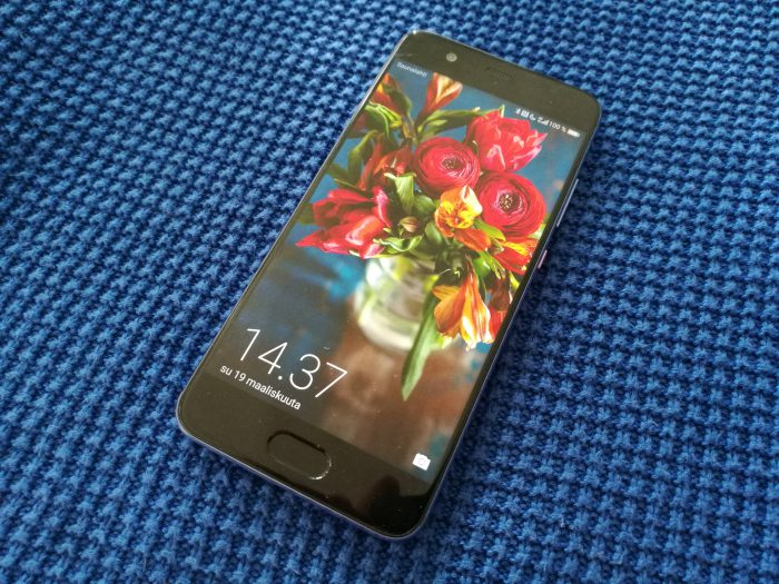 Huawei P10:ssä on 5,1 tuuman näyttö ja sormenjälkitunnistin löytyy nyt edestä.
