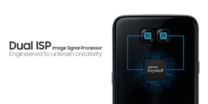 Samsung markkinoi Exynos 8895 -järjestelmäpiiriään sen kahdella kuvankäsittelysuorittimella, jotka mahdollistavat kaksoiskameran.