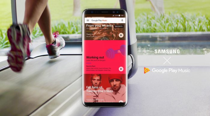 Google Play Musiikki tulee oletukseksi Samsungin laitteisiin.